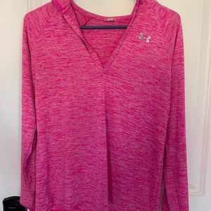 Under Armour Pink long sleeve shirt